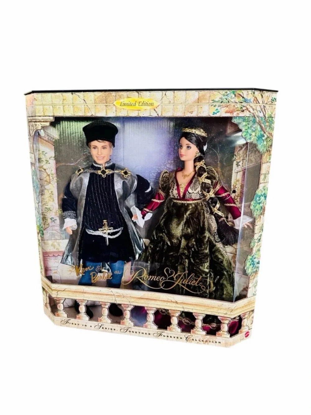 Limited Edition Barbie and Barbie as Romeo and Juliet 1990s Mattel